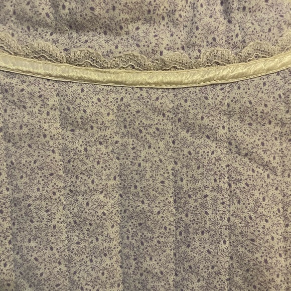 Lavender Quilted Women's Blazer with Lace Trim - Picture 10 of 10